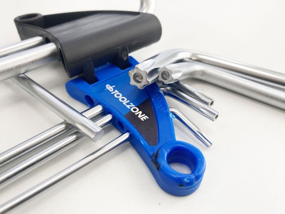 EXTRA-LONG TAMPERPROOF STAR KEY SET 9PC T10-T50 - TOOLZONE KDPSD076