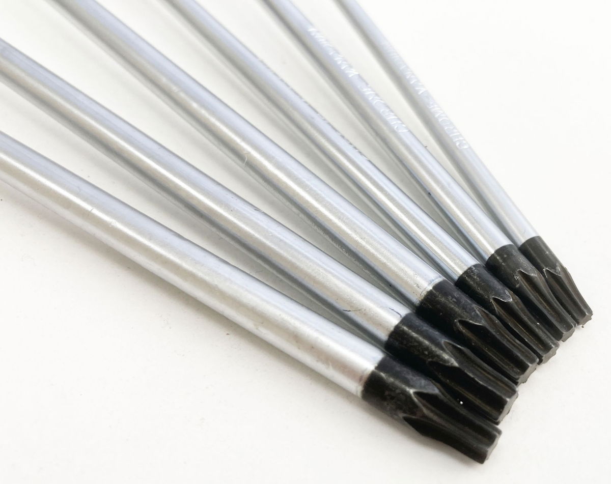 STAR SCREWDRIVER SET 6PC 250mm T10-T30 - TOOLZONE KDPSD089