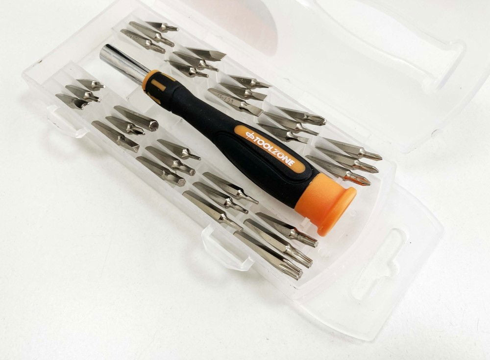 PRECISION SCREWDRIVER SET 31PC IN CASE 5/32 SHANK - TOOLZONE KDPSD106