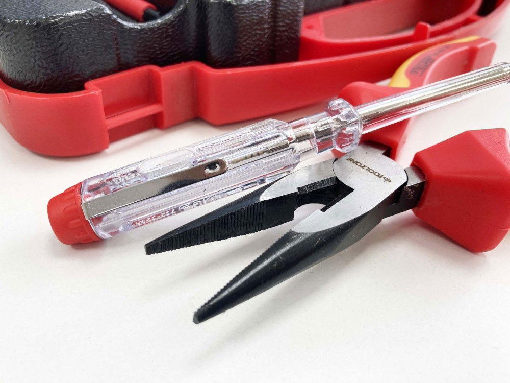 VDE ELECTRICIANS TOOL KIT 11PC - TOOLZONE KDPSD301
