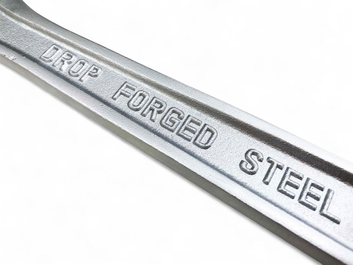 ADJUSTABLE SPANNER 12 MAX JAW 35mm DROP FORGED SATIN FINISH - TOOLZONE KDPSP053