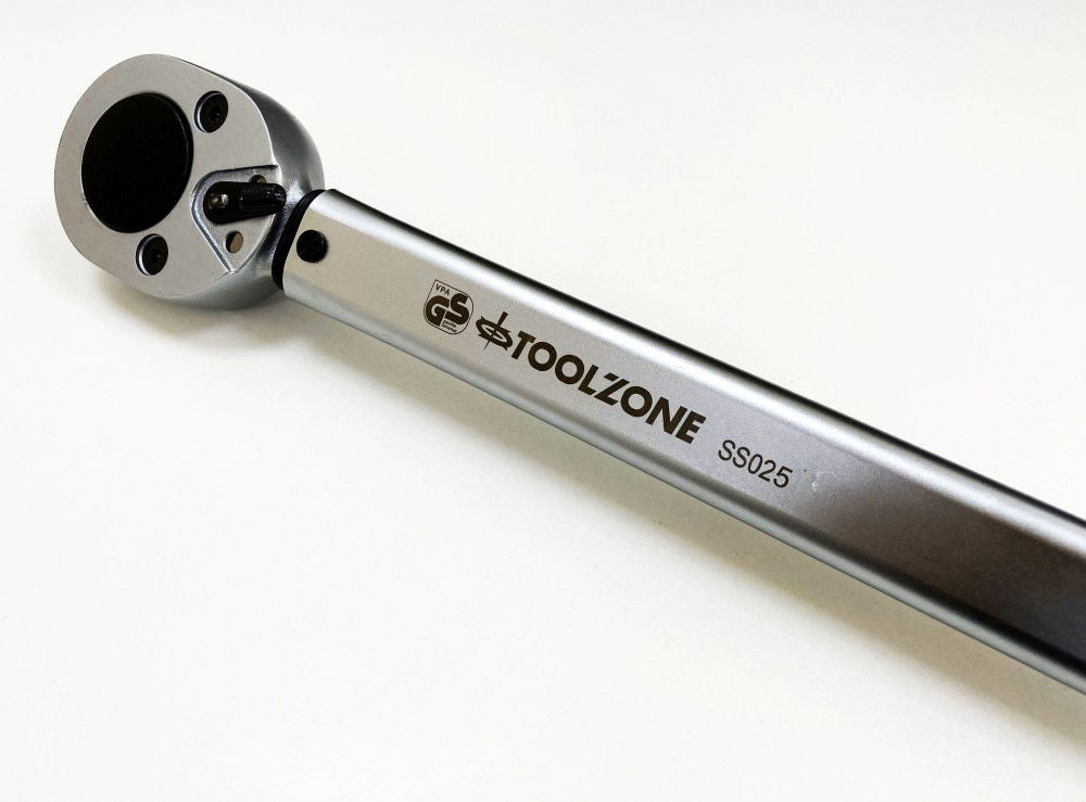 TORQUE WRENCH 3/4 DRIVE 100-500nm CALIBRATION CERTIFICATE LOCKING NUT - TOOLZONE KDPSS025