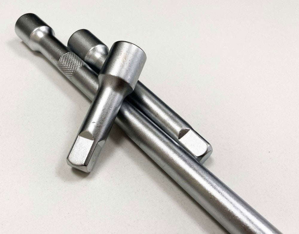 EXTENSION BAR SET 1/2 DRIVE 3pc 3 5 10 CRV SATIN FINISH - TOOLZONE KDPSS027