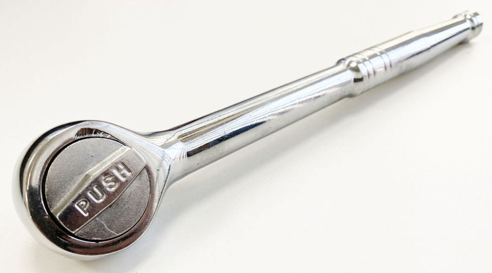 RATCHET HANDLE 1/2 DRIVE POLISHED CHROME QUICK RELEASE - TOOLZONE KDPSS241