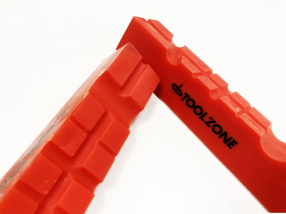MAGNETIC SOFT VICE JAWS 6 TPU MULTI GROOVE NON-MARKING - TOOLZONE KDPVC048