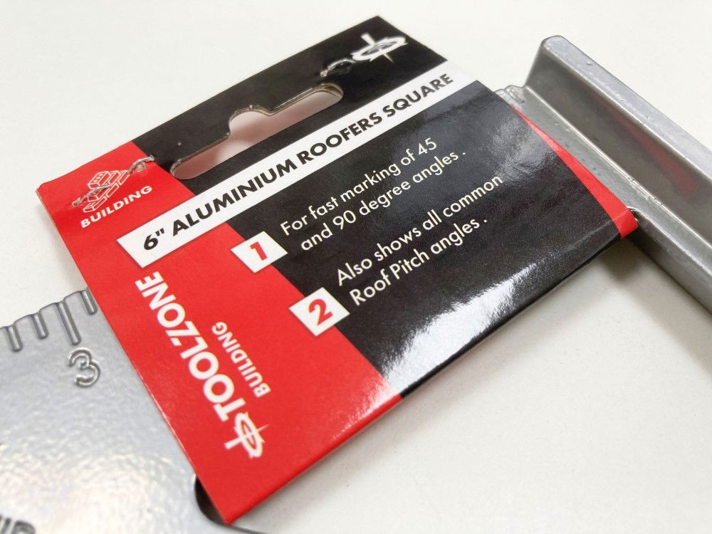 ROOFERS SQUARE ALUMINIUM 6 - TOOLZONE KDPWW023