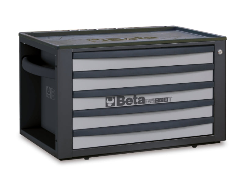 Portable Tool Chest with 5 Drawers and Centralized Lock - Beta Tools RSC23T-N