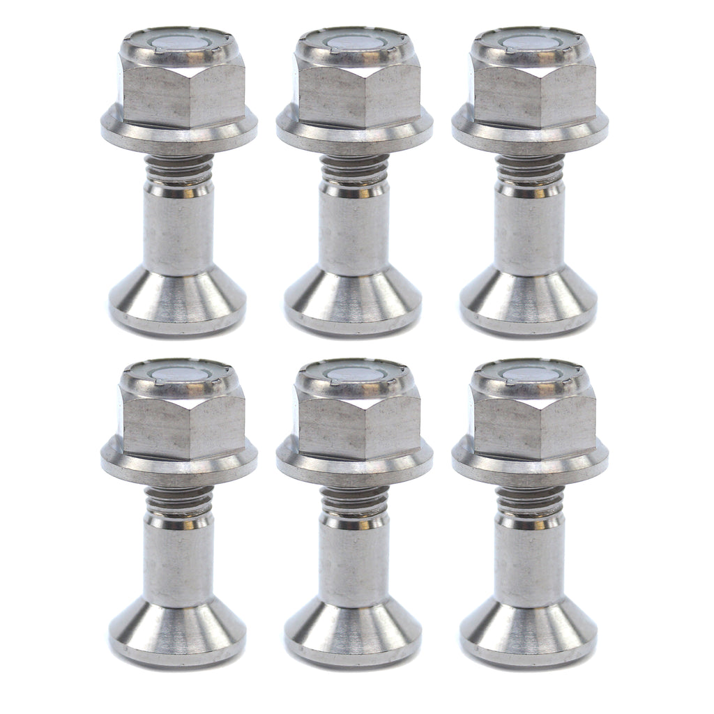 TITANIUM GR5 SPROCKET BOLT SET/6, M8x30 STANDARD SPROCKET BOLTS, /