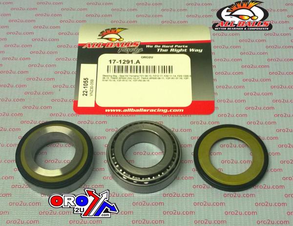 STEERING BEARING KIT ALLBALLS, ALLBALL 22-1055 YAMAHA