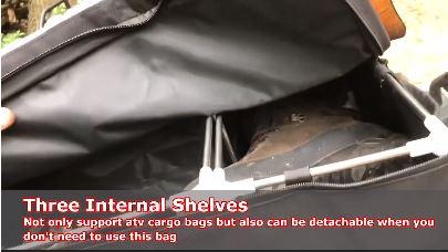 ATV REAR CARGO BAG UNIVERSAL, LUGGAGE / STORAGE PACK