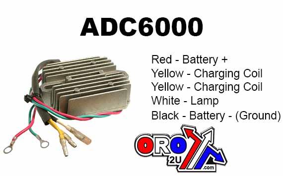 REGULATOR DUCATI MONSTER, 69920831B 750/900cc, ADC6000, KL20-3453 ROAD