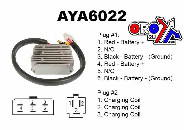 REGULATOR XVZ1200/1300, YAMAHA 26H-81960-A0-00, AYA6022