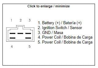 REGULATOR VOLTAGE 12v / 25A, 31600-KRF-B50 / 4B4-H1960-00 Honda SDH Storm 125 (2006 a 2008) Yamaha XTZ 250, DZE 02380-04