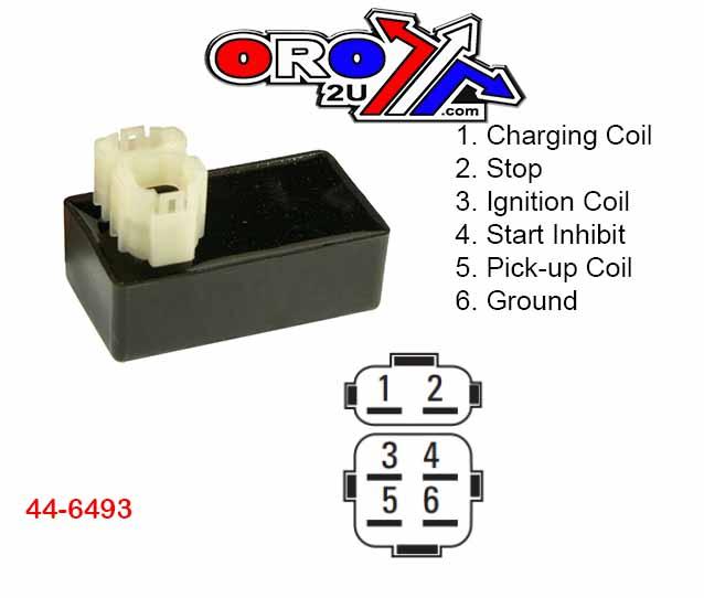 CDI BOX HONDA ROAD, NIGHTHAWK, REBEL ESP1306 30410-KBG-003, 30410-KBG-003, 9900-5203, IHA6008
