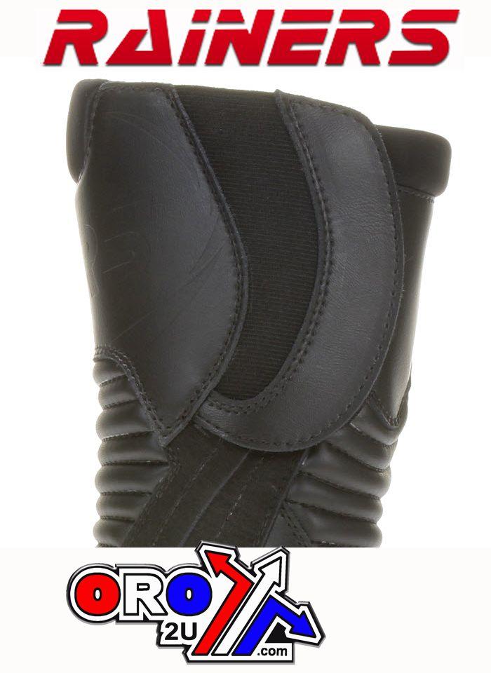 BOOTS BLACK 974 US 10 RAINERS, WATERPROOF ROAD / STREET, 974EBD44
