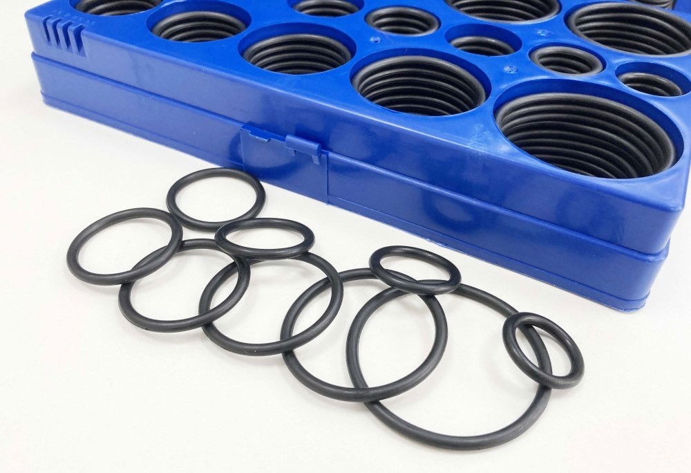 RUBBER O RING ASSORTMENT 419pc MM NITRILE IN CASE - TOOLZONE KDPHW131