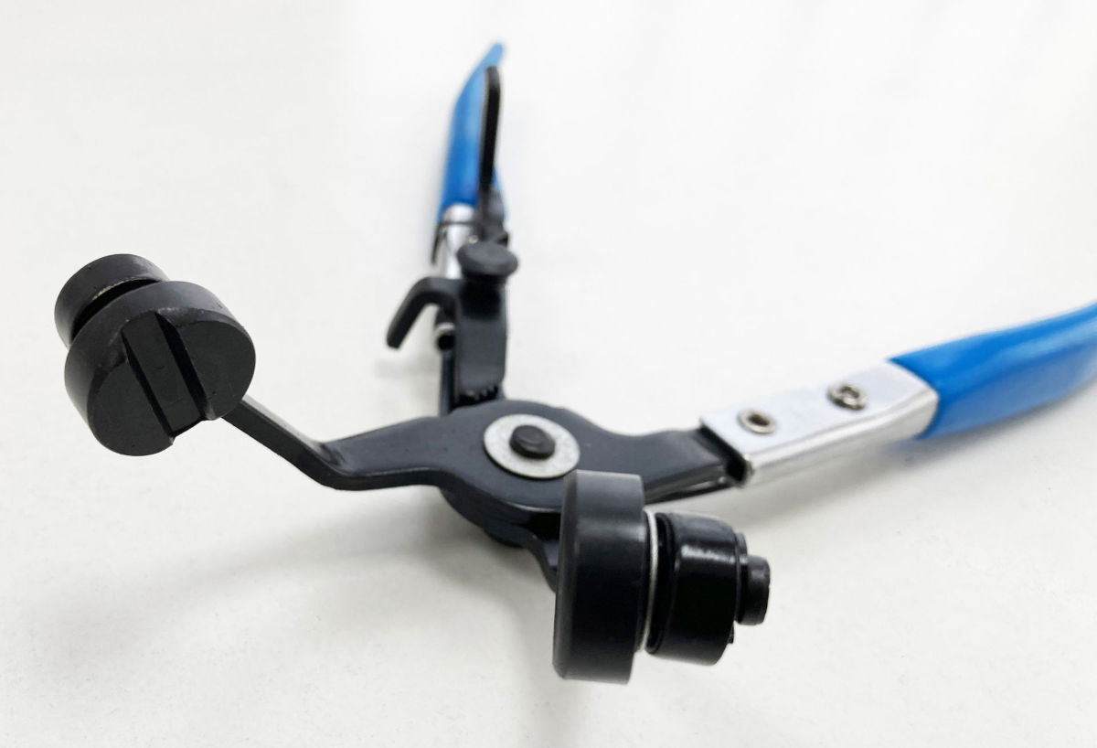 ANGLED HOSE CLIP CLAMP PLIER SWIVEL JAWS - TOOLZONE KDPPL128