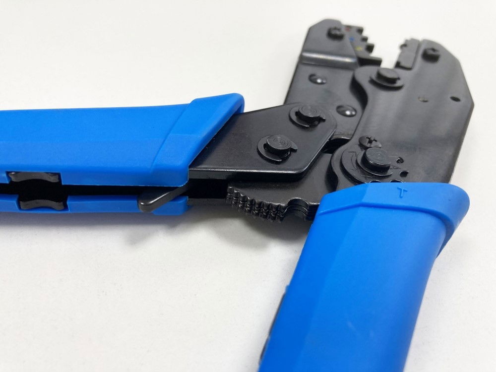 RATCHET CRIMPING PLIERS 1mm²-6mm² 230mm - TOOLZONE KDPPL261