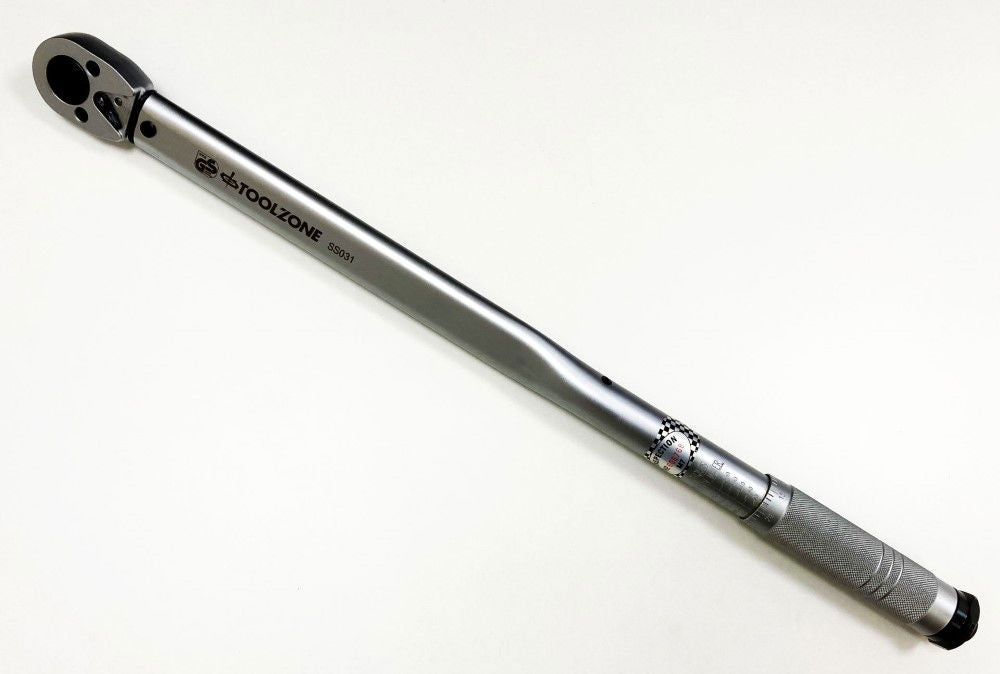 TORQUE WRENCH 1/2 DRIVE 70-350nm CALIBRATION CERTIFICATE LOCKING NUT - TOOLZONE KDPSS031
