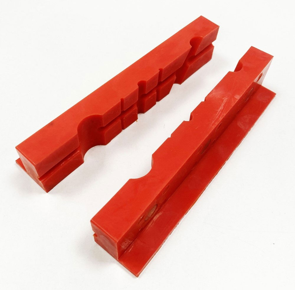 MAGNETIC SOFT VICE JAWS 6 TPU MULTI GROOVE NON-MARKING - TOOLZONE KDPVC048