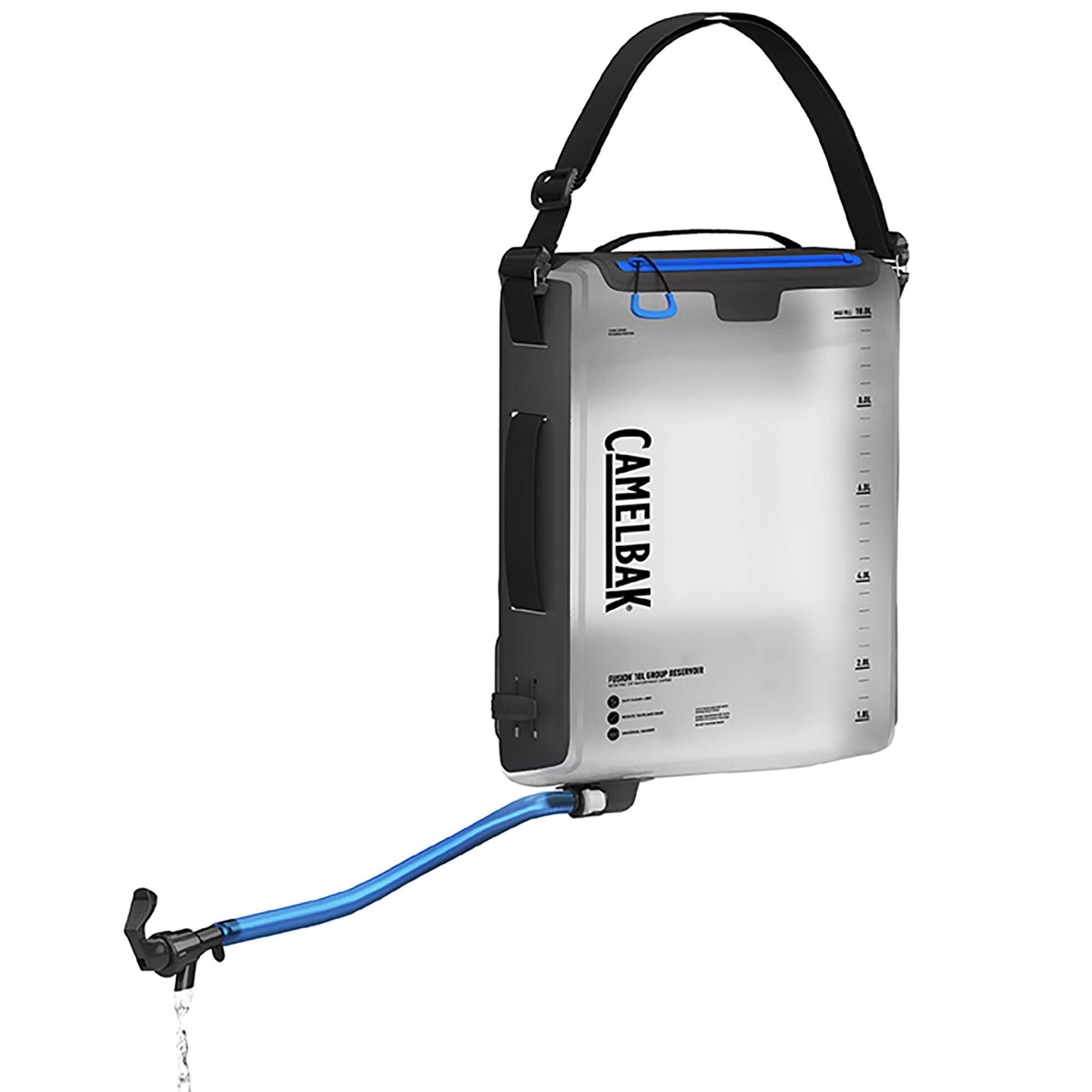 CAMELBAK FUSION 10L GROUP RESERVOIR WITH TRU ZIP WATERPROOF ZIPPER 2022: CLEAR CBFUSION10