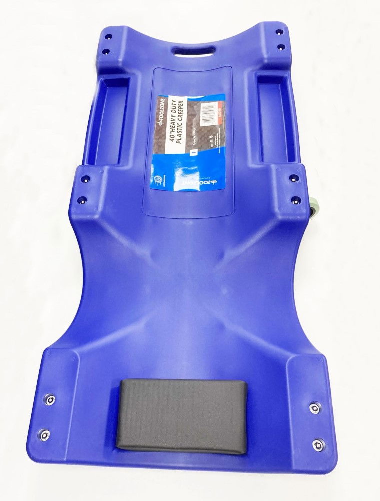 PLASTIC CREEPER 40 WITH PADDED HEADREST - TOOLZONE KDPAU290
