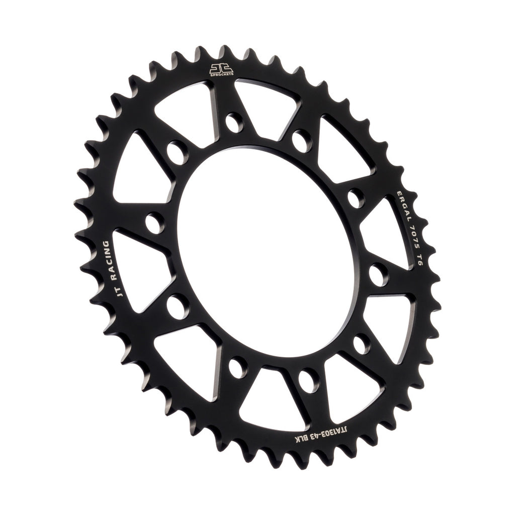 REAR SPROCKET ALLOY JTA1303.43 BLACK, HONDA ROAD CHAIN 520