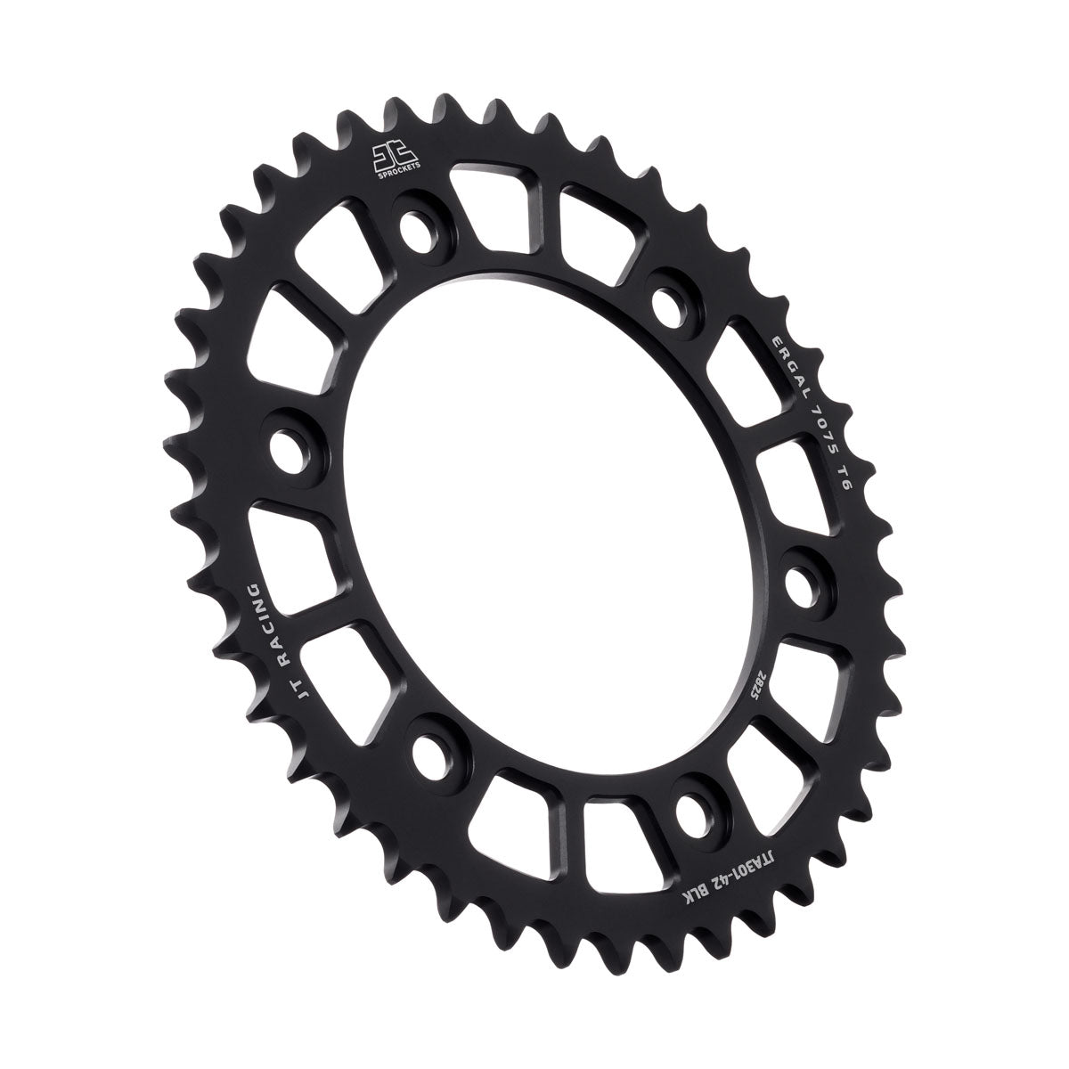REAR SPROCKET ALLOY BLACK RACELITE JTA301.42BLK