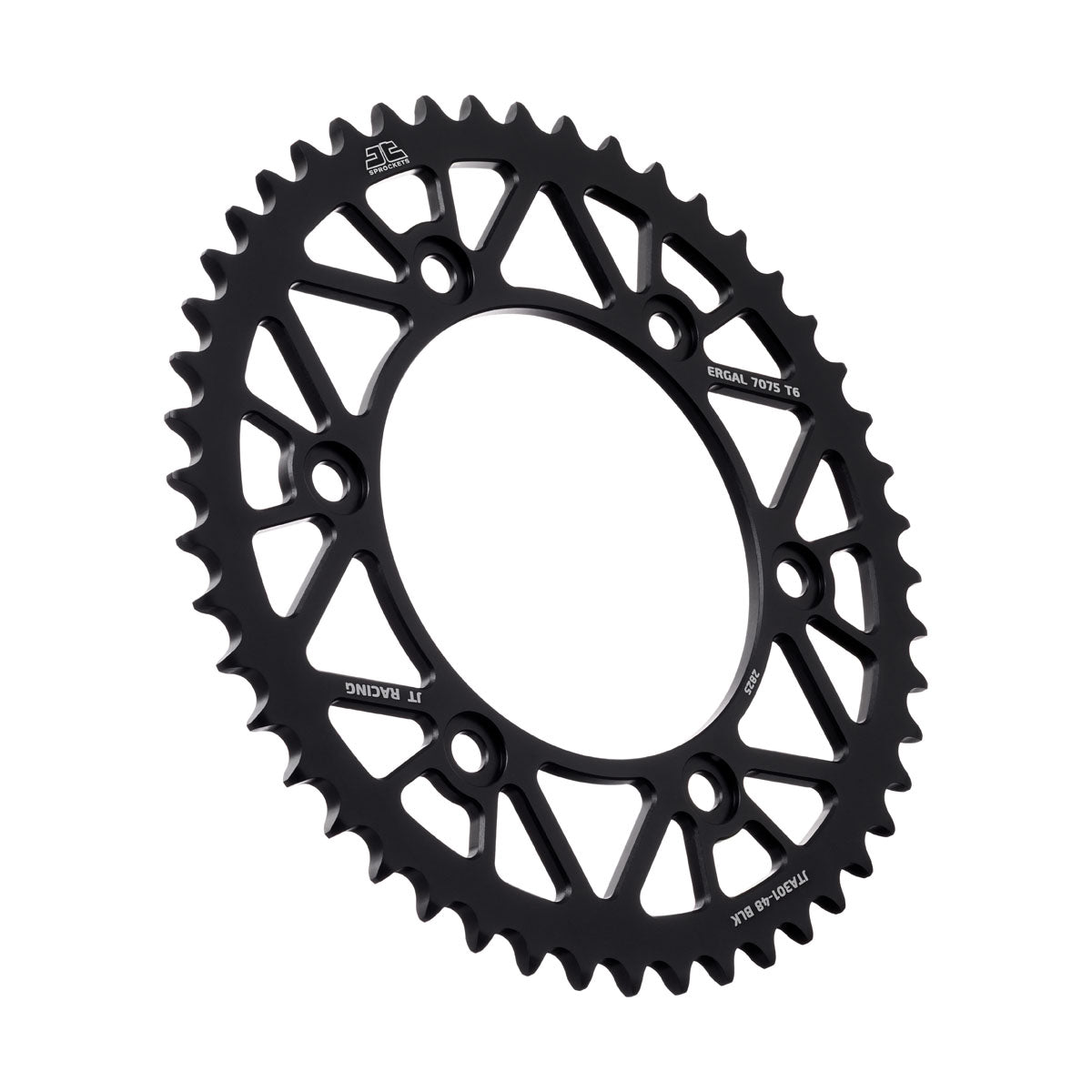 REAR SPROCKET ALLOY BLACK RACELITE JTA301.48BLK