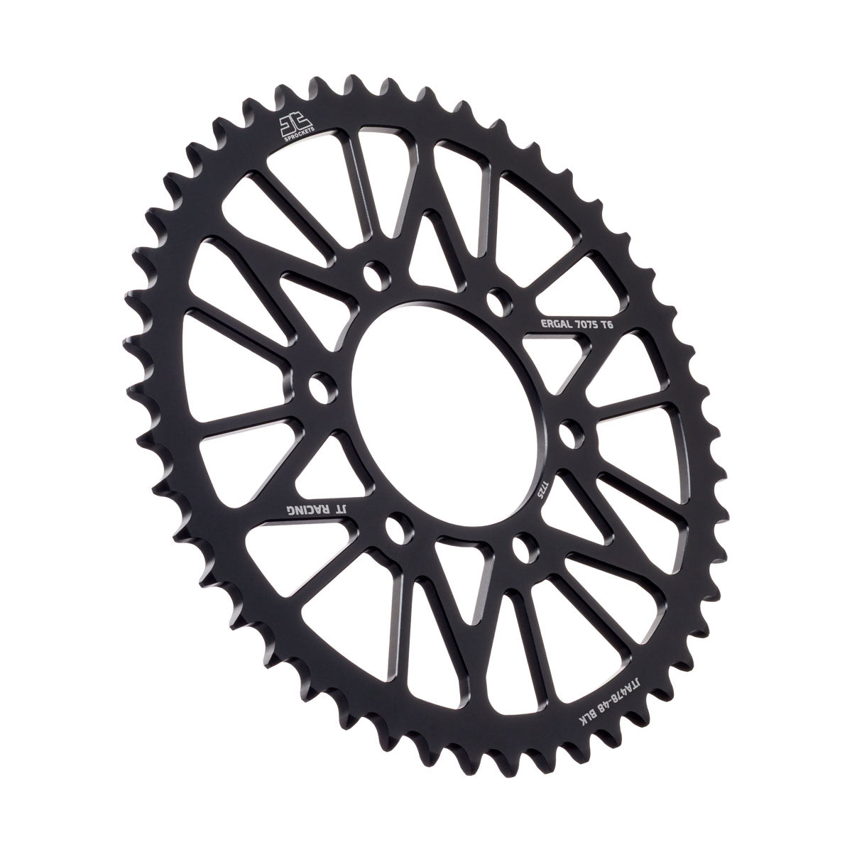 REAR SPROCKET JTA478.48BLK ALLOY, CHAIN 520 (7075-T6 Aluminium)