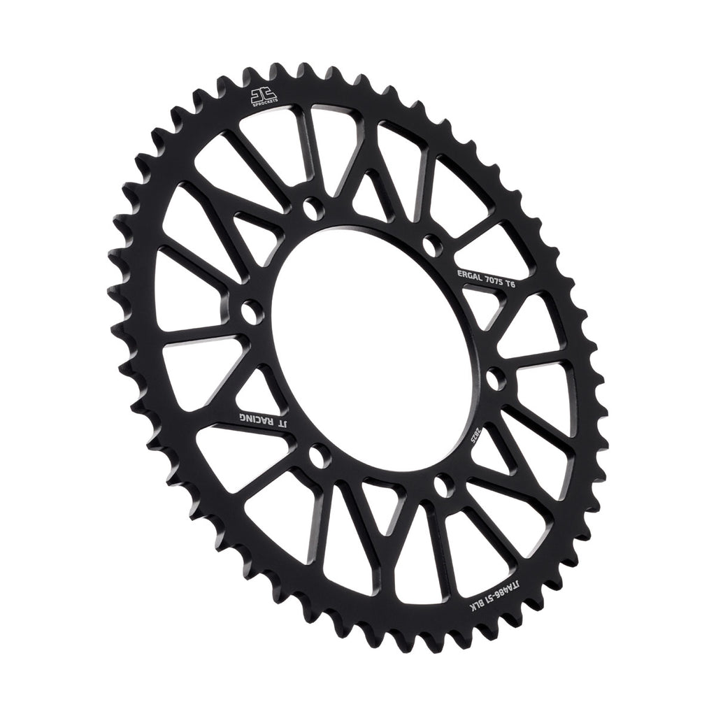 REAR SPROCKET ALLOY JTA486.51BLK BLACK, HONDA ROAD JT