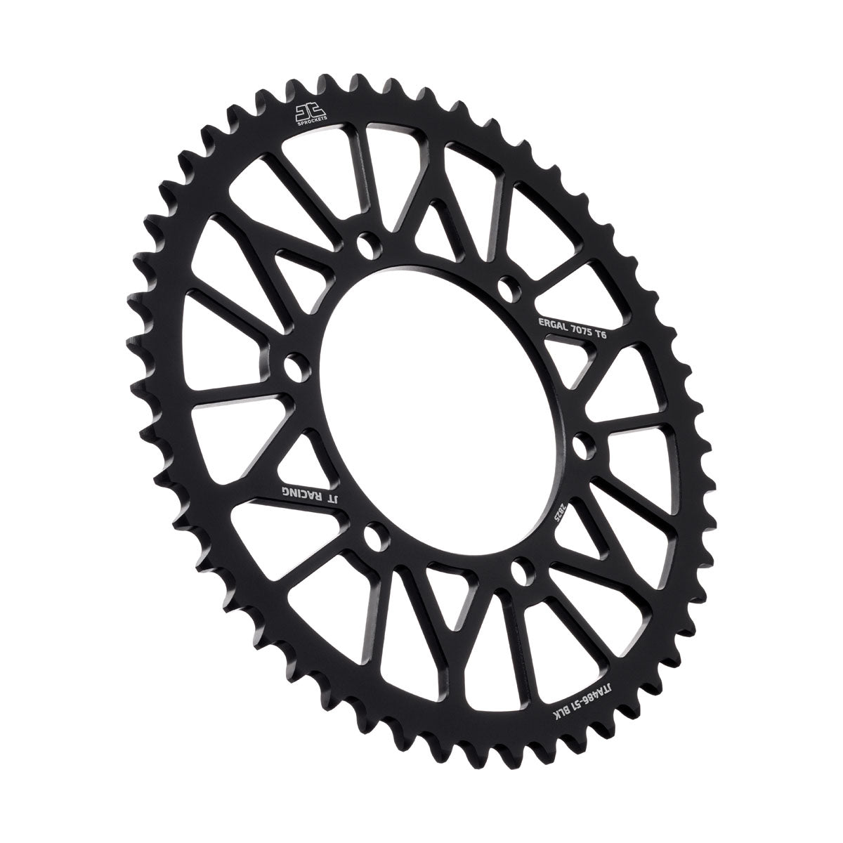 REAR SPROCKET ALLOY JTA486.51BLK BLACK, HONDA ROAD JT