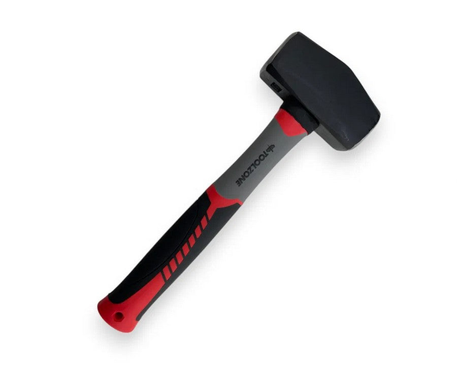 1.5Kg / 3LB FIBRE HANDLE MINI LUMP HAMMER / TRACK MARKING - TOOLZONE KDPHM175