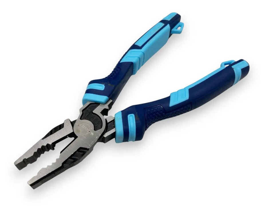 ELITE 8'' INDUSTRIAL HEAVY DUTY CUTTER GRIP COMBINATION PLIERS - TOOLZONE KDPPL114