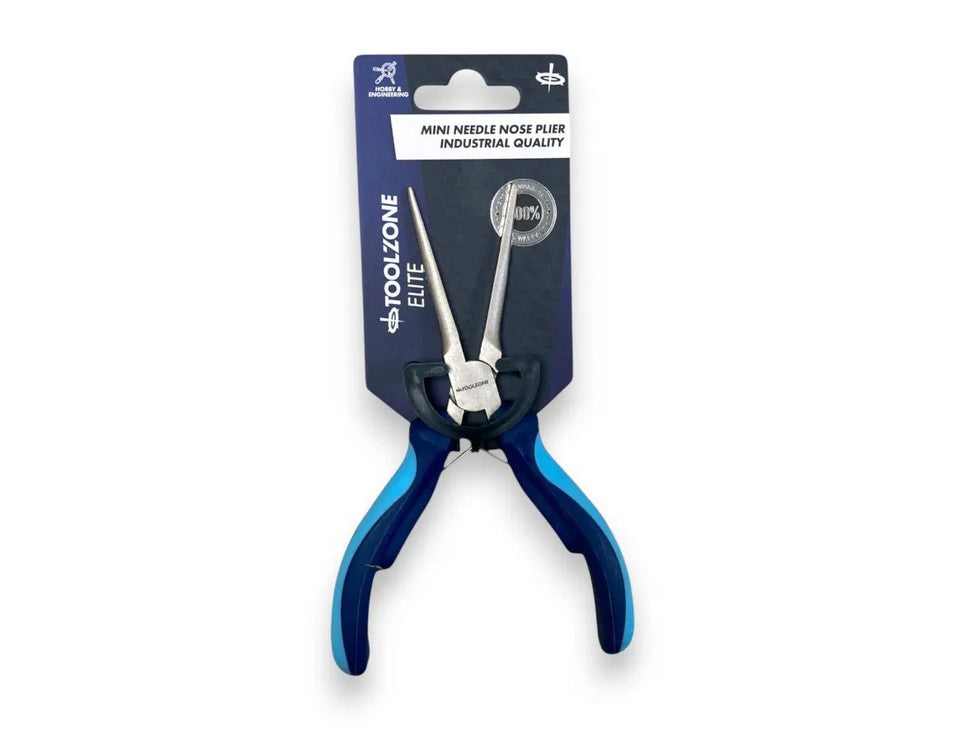 ELITE MINI NEEDLE LONG NOSE PLIERS CIRCLIP - TOOLZONE KDPPL120