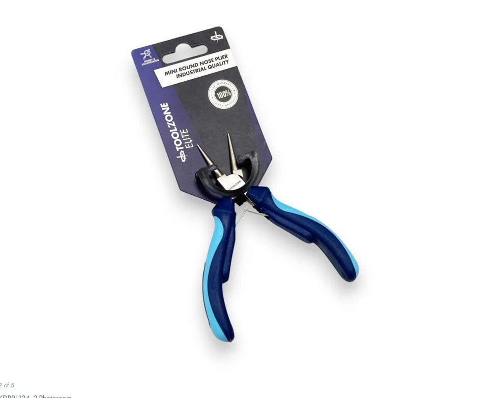 ELITE MINI ROUND NOSE PLIERS CIRCLIP - TOOLZONE KDPPL124