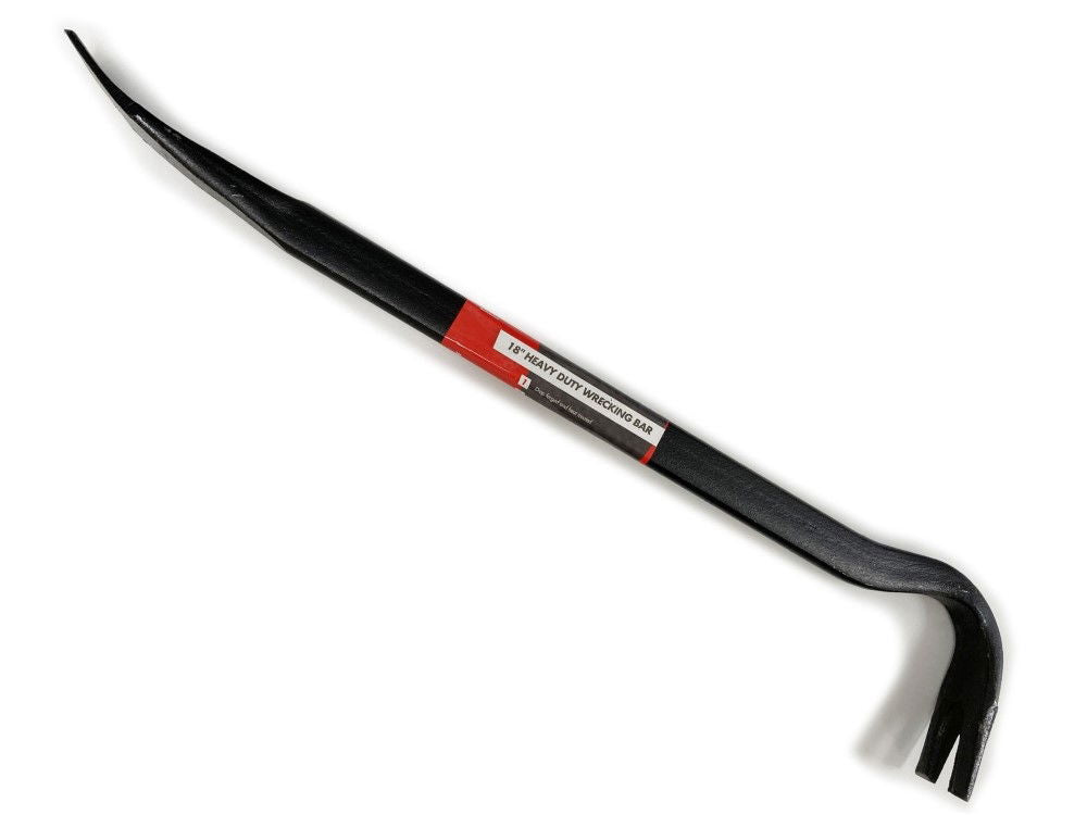 WRECKING BAR HEAVY DUTY 18" DROP FORGED STEEL - TOOLZONE KDPPN084