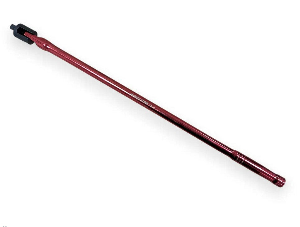 RED 24" X 1/2"  FLEXIBLE KNUCKLE BREAKER BAR - TOOLZONE