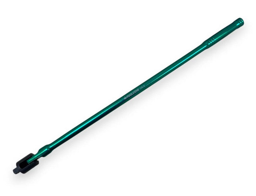GREEN 24" X 1/2"  FLEXIBLE KNUCKLE BREAKER BAR - TOOLZONE
