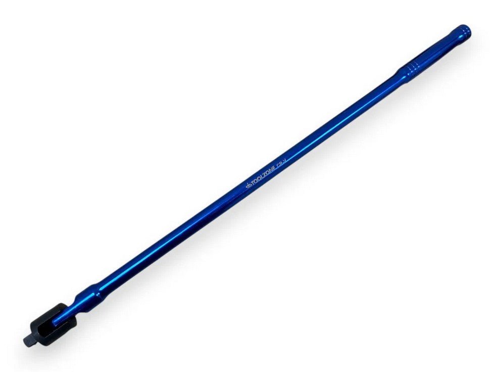 BLUE 24" X 1/2"  FLEXIBLE KNUCKLE BREAKER BAR - TOOLZONE