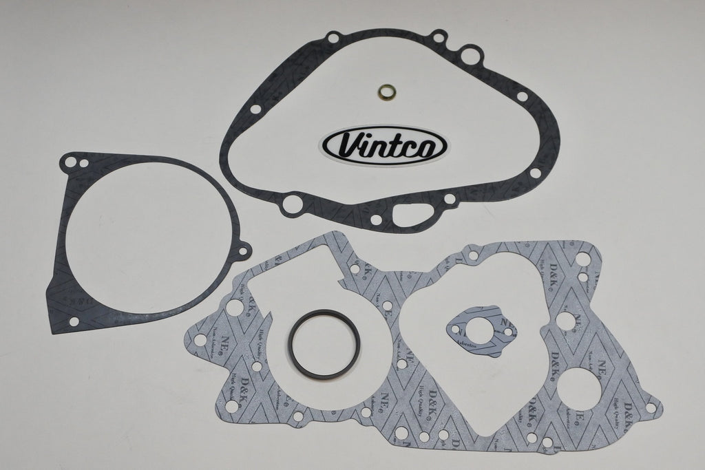 ENGINE GASKET KIT 71-77 SUZUKI RV RM TM TC TS 100 125 VINTCO KEG050