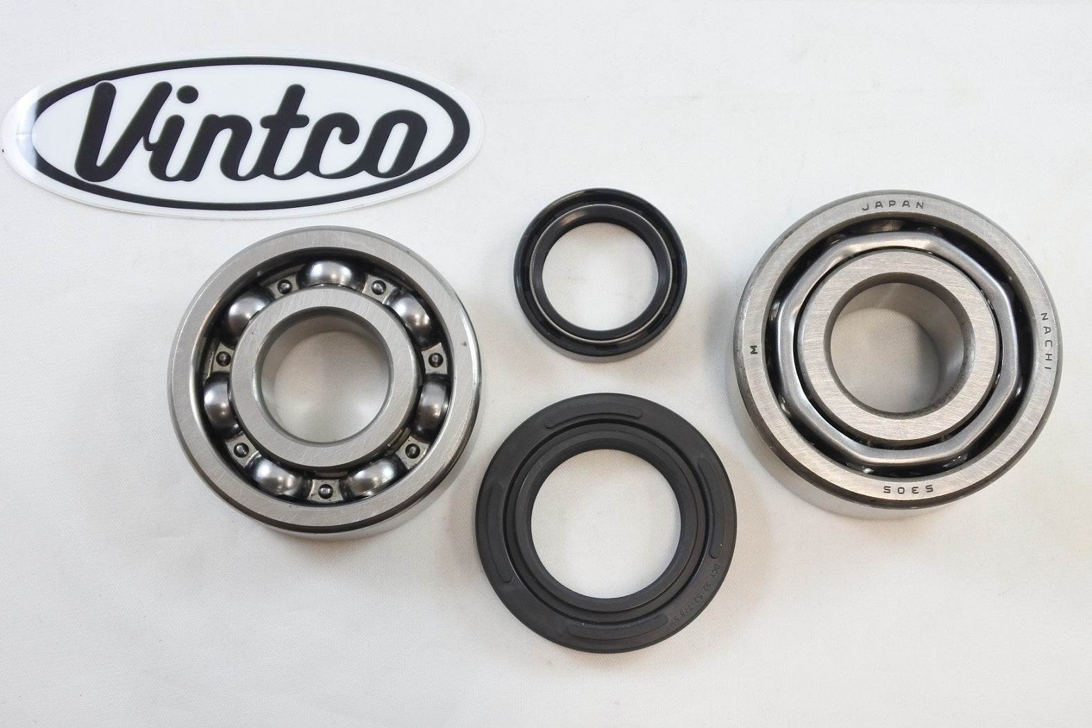 MAIN BEARING AND SEAL KIT 72-75 MAICO 250 400 440 VINTCO KMB026