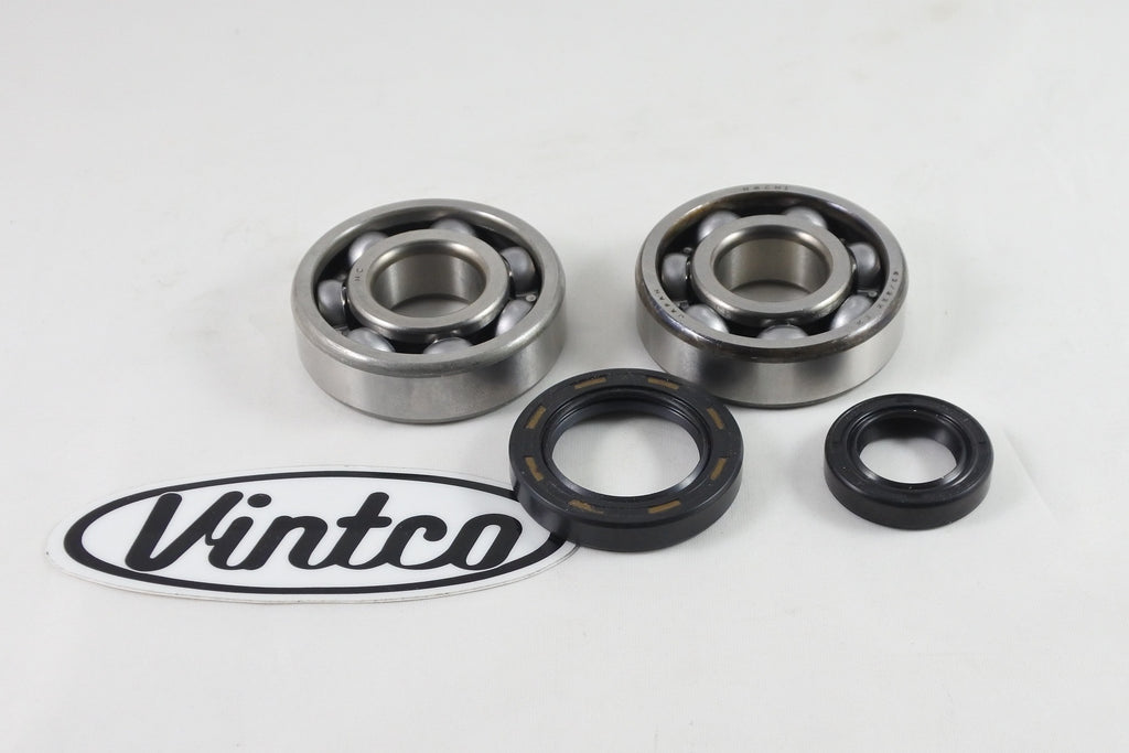 MAIN BEARING AND SEAL KIT 86-07 HONDA CR 125 VINTCO KMB030
