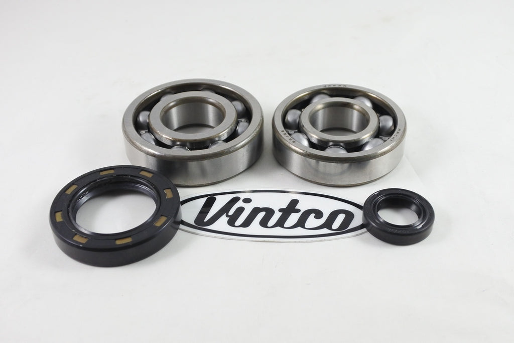 MAIN BEARING AND SEAL KIT 84-01 HONDA CR 250 500 VINTCO KMB034