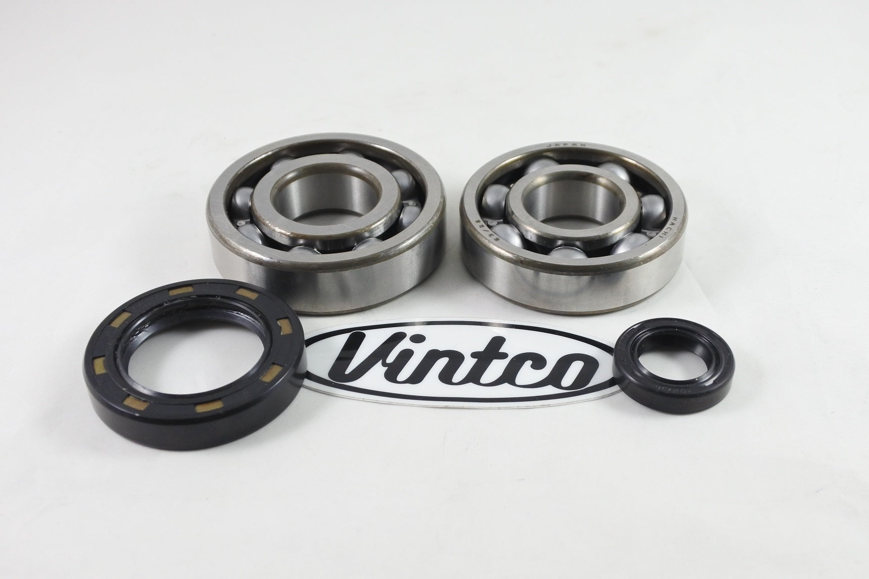 MAIN BEARING AND SEAL KIT 84-01 HONDA CR 250 500 VINTCO KMB034