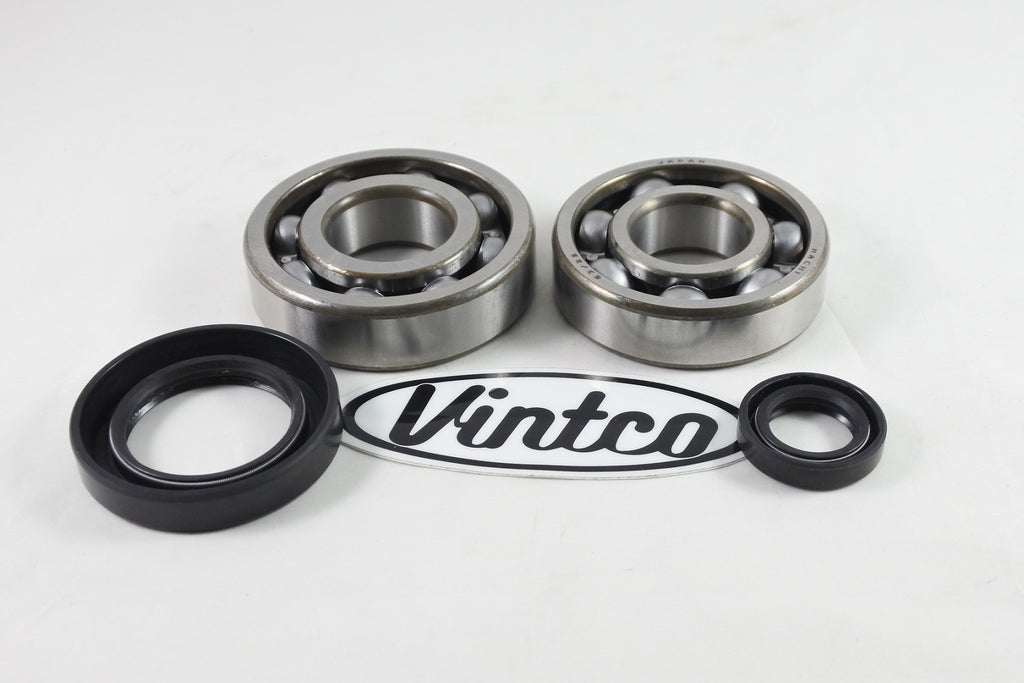 MAIN BEARING AND SEAL KIT 84-01 HONDA CR 250 500 VINTCO KMB034