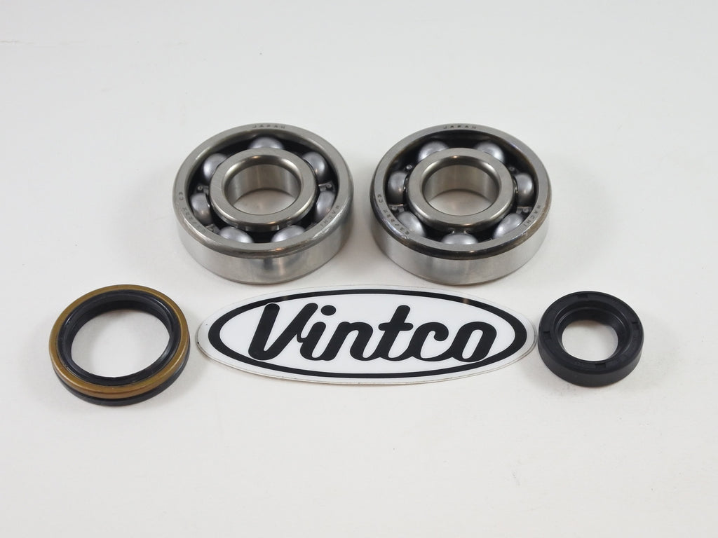 MAIN BEARING AND SEAL KIT 89-98 SUZUKI RM 125 VINTCO KMB037