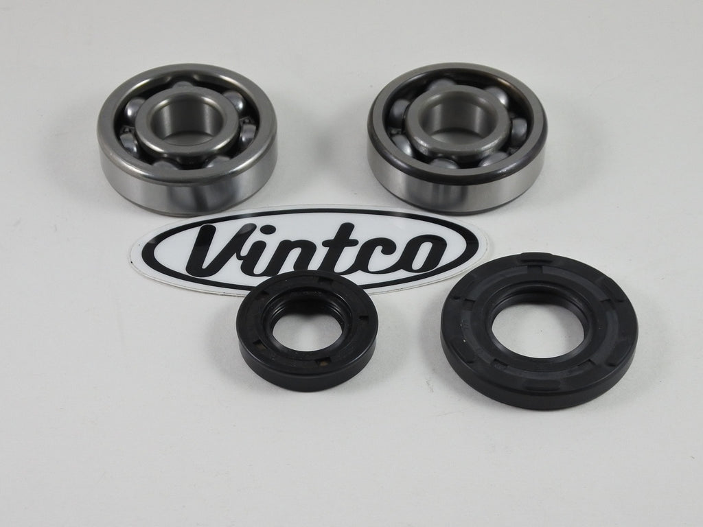 MAIN BEARING AND SEAL KIT 72-77 SUZUKI RV 90 VINTCO KMB049