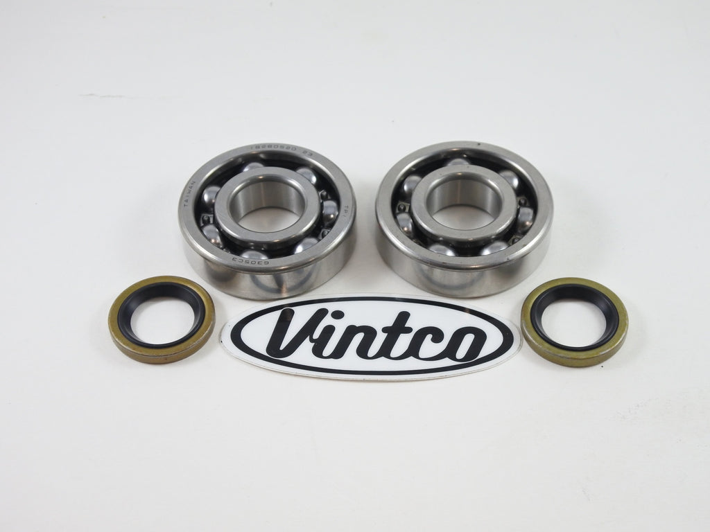 MAIN BEARING AND SEAL KIT 90-06 KAWASAKI KDX 200 220 VINTCO KMB050