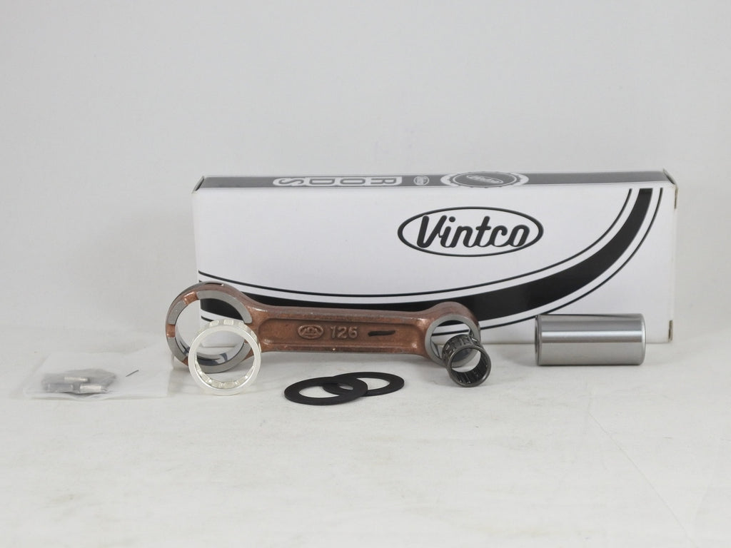 CONNECTING ROD KIT 71-92 YAMAHA RX DT MX YZ LB U7E GTMX GT RD TY JT1 YSR 50 60 70 80 VINTCO KR2069